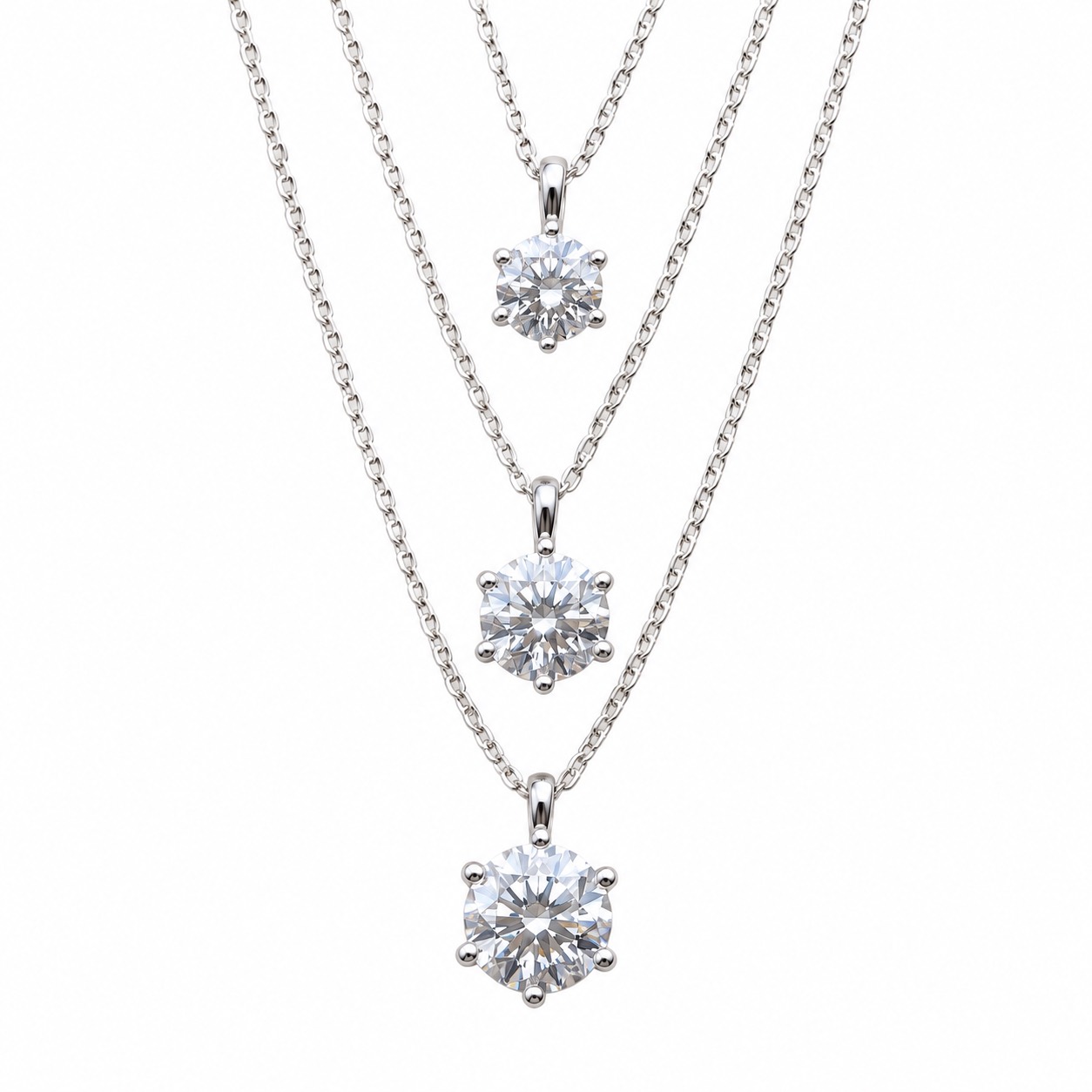Round Pendant Trio