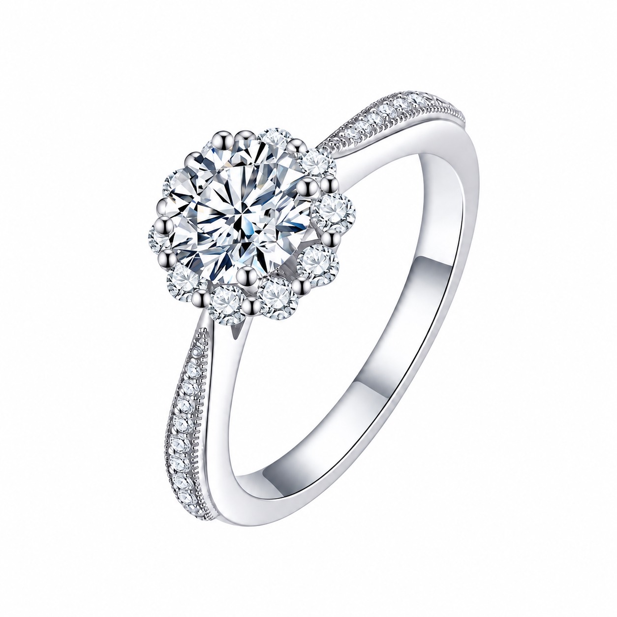 Petite Halo Ring
